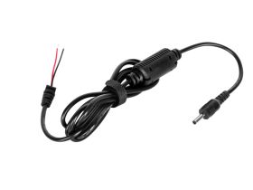 Wtyk prosty zasilający DC 3,5x1,5mm (12V/3A) z kablem do montażu