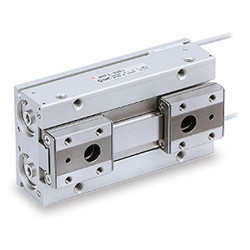 Chwytak pneumatyczny, palce: 2, Podwójna, Płaski, 7 barów