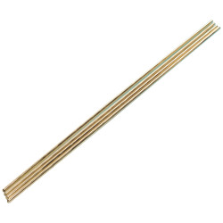 Eisco PH0397E - Thermal Conductivity Rods - Brass - 300mm x 3mm - Pack of 10