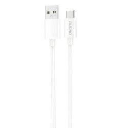 Kabel USB/USB-C 1m DUDAO L4ST 2A Biały