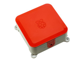 Quattro Case - Raspberry Pi VESA & HDD Case (White/Red) [discontinued]