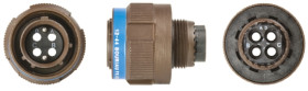Złącze 4-pinowe Męski Souriau Sunbank by Eaton Męski Montaż na kablu MIL-DTL-38999 rozmiar 13