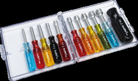 PS120N 11-Piece convertible mini nut driver set - inch sizes