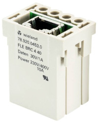 Wkładka modułowa 78.920.0453.0 Wieland Electric Łączna ilość styków 8 5 szt.