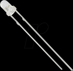 3004K1C-CA LED 3mm Infrared clear 10-40mW/sr