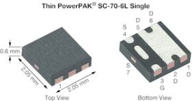 SiA445EDJT P-Channel 20 V (D-S) MOSFET
