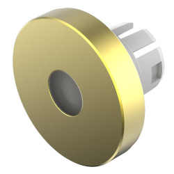 Soczewki do wskaźników, 61-984, Złoty, Okrągły, średnica: 19.7