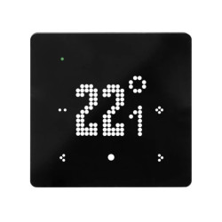 Regulator temperatury dotykowy LED Wi-Fi Supla GKW-01 czarny SPL10000013