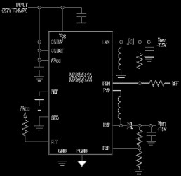Dual-Output (+ and -) DC-DC Converters for CCD