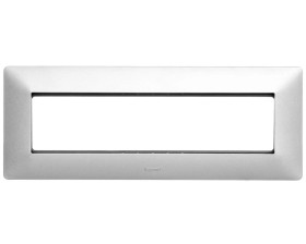 VALENA LIFE Uchwyt pojedynczy /8modułów/ aluminium 752345