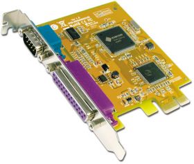 Kontroler portów RS232 + LPT (combo) na złącze PCIe (SUN1989)
