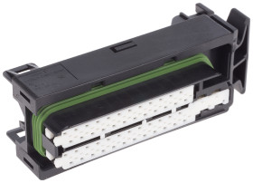Złącze samochodowe 52-pinowe TE Connectivity 4-rzędowe Żeński ELO Obudowa złącza samochodowego