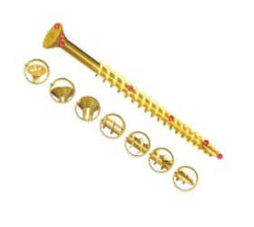 Wkręt do drewna Stalowe 6mm typ Countersunk UNIFIX VORTEX