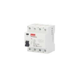 RCCB, Typ A, 4-biegunowy, 100A, 300mA, Contactum, A Type RCD CPR 220 → 415V ac