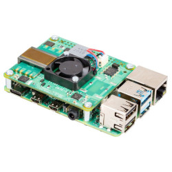 Raspberry Pi PoE+ HAT Pi 4B/3B+ - Power over Ethernet - SC0468