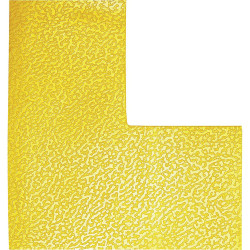 Durable 170204 Position Marking Form-L Yellow 100x100x0.7mm 10Piece