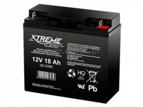 Cp 12180 akum. żelowy 12V 18Ah XTREME 12V 18 Ah