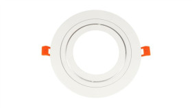 Led Line Oprawa Sufitowa Ar111 Okrągła Ruchoma Biała