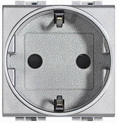 Legrand Gniazdo Living&Light aluminiowy NT4141