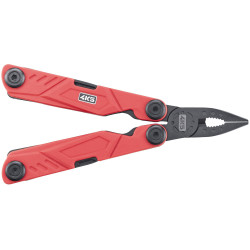 4K5 Tools 600.400A MT 400 Multitool Red/Black with Sheath Stainless Steel