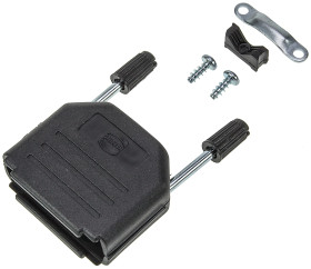 Osłona tylna D-Sub 15 -pinowe Termoplastyczny Proste Harting A