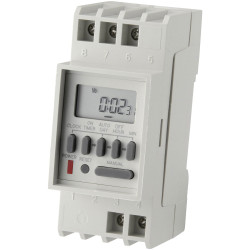 C-Control CC-6432033 TM-848-2 Timer 230V AC 4000W DIN Rail 35mm