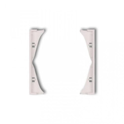 MINI Ramka pośrednia do gniazd podwójnych pudrowy róż 40MRP-2