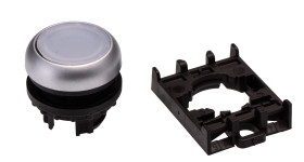 Przycisk, Ø 29.7mm, IP69K, kolor: Biały, Eaton, RMQ Titan M22