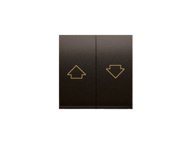 SIMON 54 Klawisze do mechanizmu SZP1M brąz mat DKZP1/46 KONTAKT SIMON