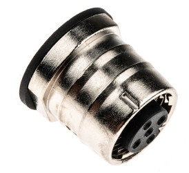 Złącze wielostykowe przemysłowe 5-pinowe M12, panelowe Wtyczka Phoenix Contact