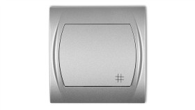 Logo Łącznik Krzyżowy Srebrny Metalik 7Lwp-6