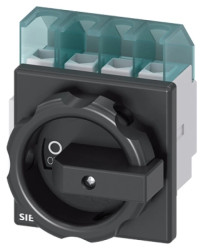 Rozłącznik główny 3P+N 32A 11.5kW AC23A 400V pokr czarne montaż tablicowy 4 otwory 3LD2203-1TL51