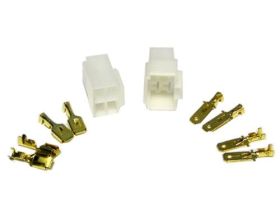 Złącze konektorowe z osłonkami 4piny wtyk+gniazdo