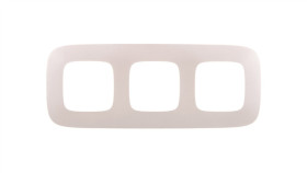 Valena Allure Ramka Potrójna Perłowy 754413