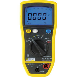 Chauvin Arnoux P01196731 C.A 5231 Handheld Multimeter CAT IV 600V 6000 count dis