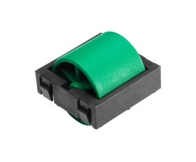 Rolka transportowa śr: 24mm dł: 33.3mm Stal powlekana cynkiem RS PRO