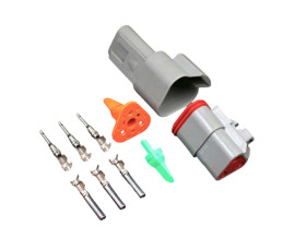 KOSTKA ZŁĄCZE HERMETYCZNE SZYBKOZŁĄCZKA DEUTSCH DT 3 PIN