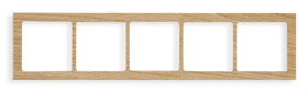 DECO Ramka pięciokrotna - drewno (dąb) dąb DRD-5F