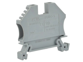 Złączka na szynę TH35 6mm2 szara