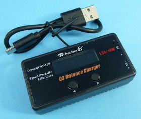 ŁADOW.1,5A USB-C 2-3S LI-PO/LI-ION/LI-FE