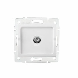 Kanlux Mowion LOGI 02-1301-002 białe Gniazdo antenowe typu F