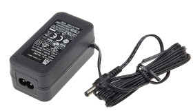 Adapter AC/DC Uwy 9V dc Iwy 0 → 2.66A Złącze 2,1 x 5,5 mm 24W, typ wtyczki: Złącze 2-stykowe IEC