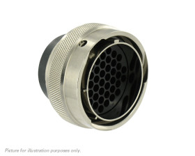 Złącze wielostykowe przemysłowe 48-pinowe Montaż na kablu Wtyczka Souriau Sunbank by Eaton