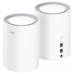 CUDY M3000(2-Pack) Mesh, WiFi 6, 2,4GHz/5GHz, Multi-Gigabit