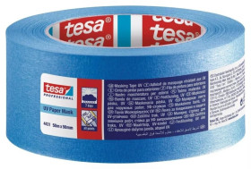Taśma malarska niebieska wew i na zew. UV7dni 50m:50mm 04431-00000-00