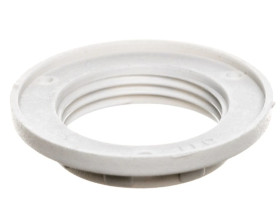 Pierścień do oprawki E14 bialy PL-713/0