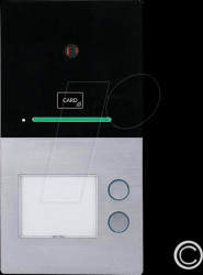 232 540 Video door phone for 2-family house, with access control