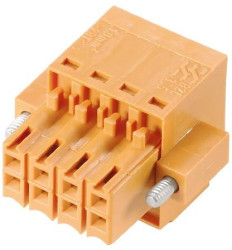 Weidmüller 1001260000 Listwa pin, żeńska Łączna ilość styków 4 Ilość rzędów 1 132 szt.