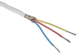 Kabel 0,33 mm² TE Connectivity średnica zew 3.2mm Niebieski/czerwony/żółty