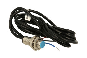 Czujnik; hallotronowy; zbliżeniowy; SM12-31010PA; PNP; NO; fi 12mm; 10mm; 5÷24V; DC; cylindryczny metalowy; zabudowany; z przewo